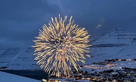Fajerwerki w Klaksvik